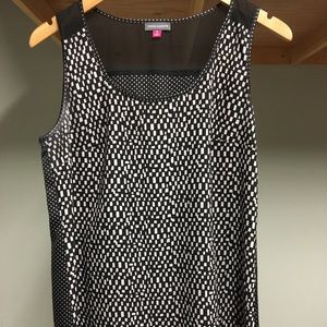 Vince Camuto patterned tank top